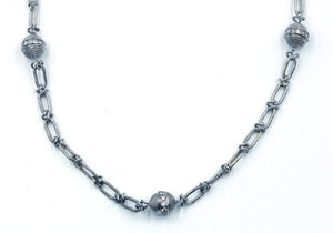 Vintage Diamond Chain Necklace, SOLD