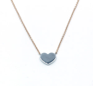 Janet Deleuse Diamond Heart Necklace, SOLD