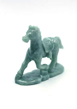 Vintage Jade Horse Statuary, SOLD