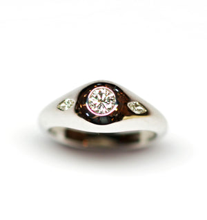 Janet Deleuse Designer Diamond Ring, SOLD