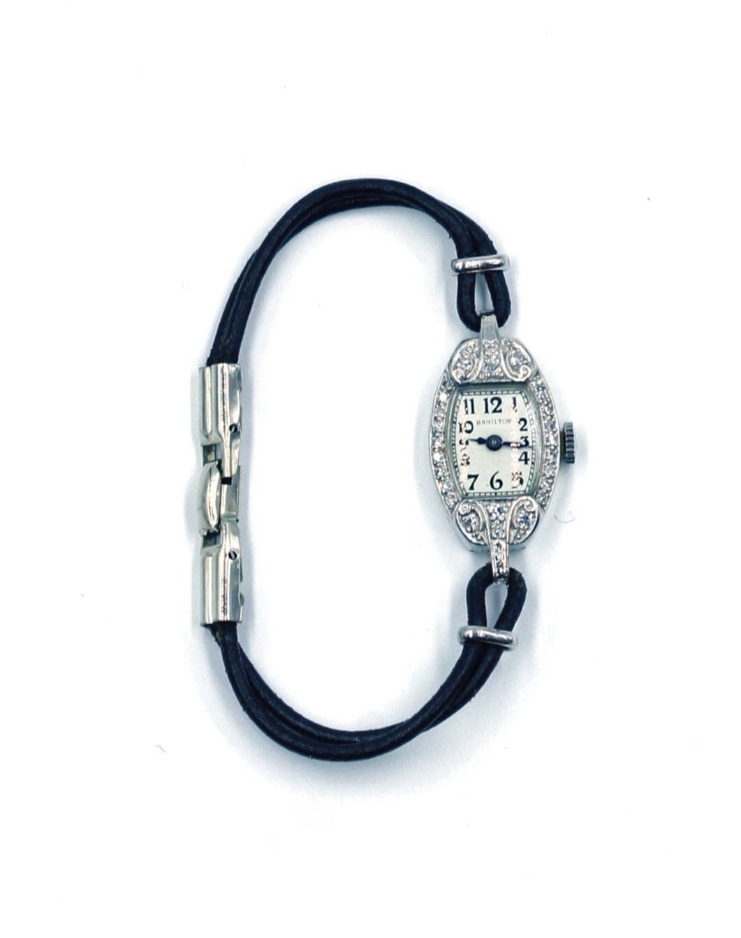 Vintage Platinum Diamond Watch, SOLD