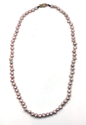 Vintage Rare Natural Biwa Pearl Necklace, SOLD