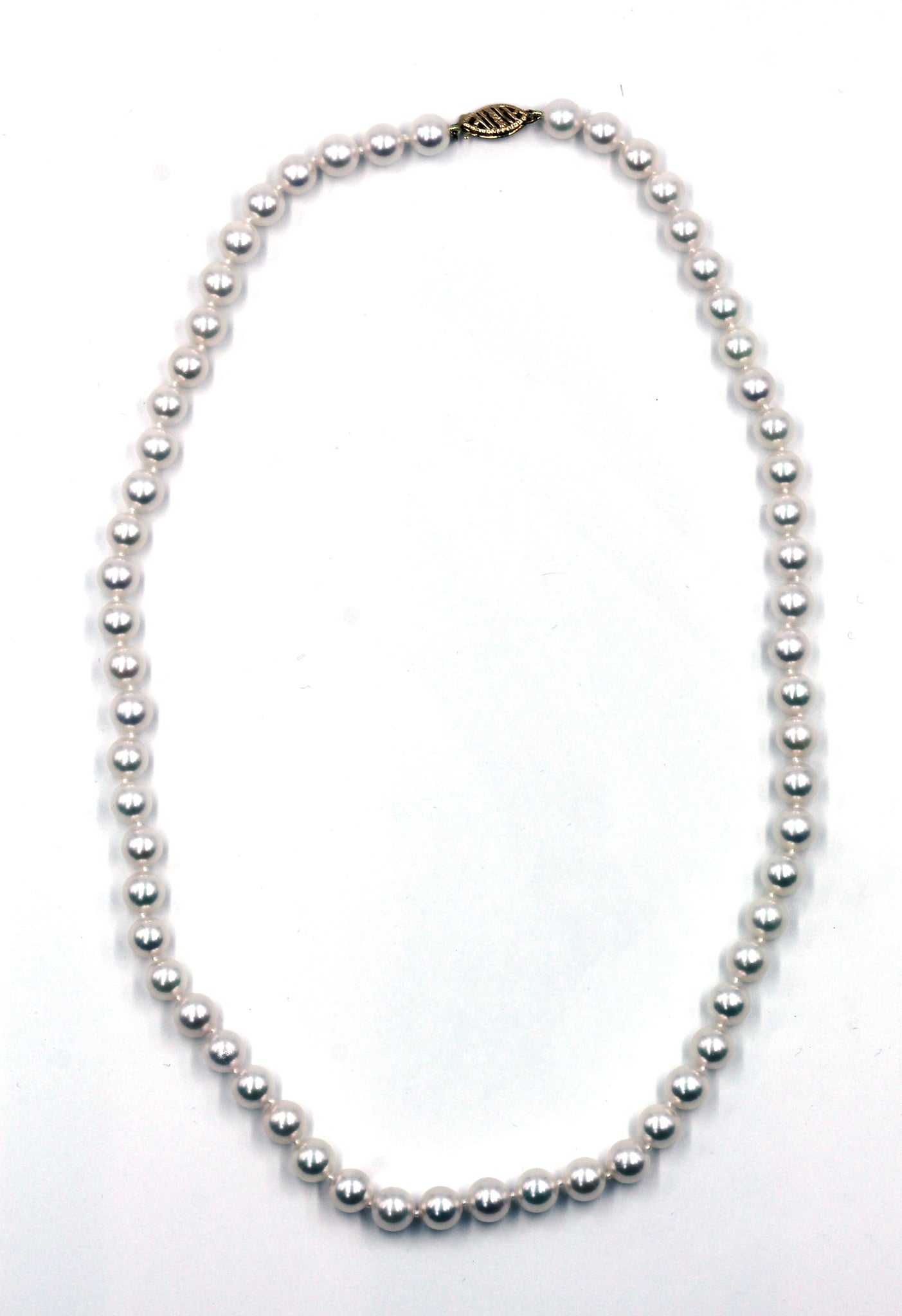 Vintage Akoya Pearl Necklace, SOLD