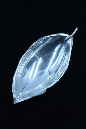 Vintage Sterling Silver Leaf Shaped Dish, SALE, SOLD