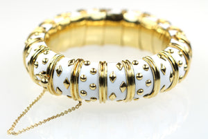Vintage Tiffany Schlumberger Enameled Bracelet, SOLD