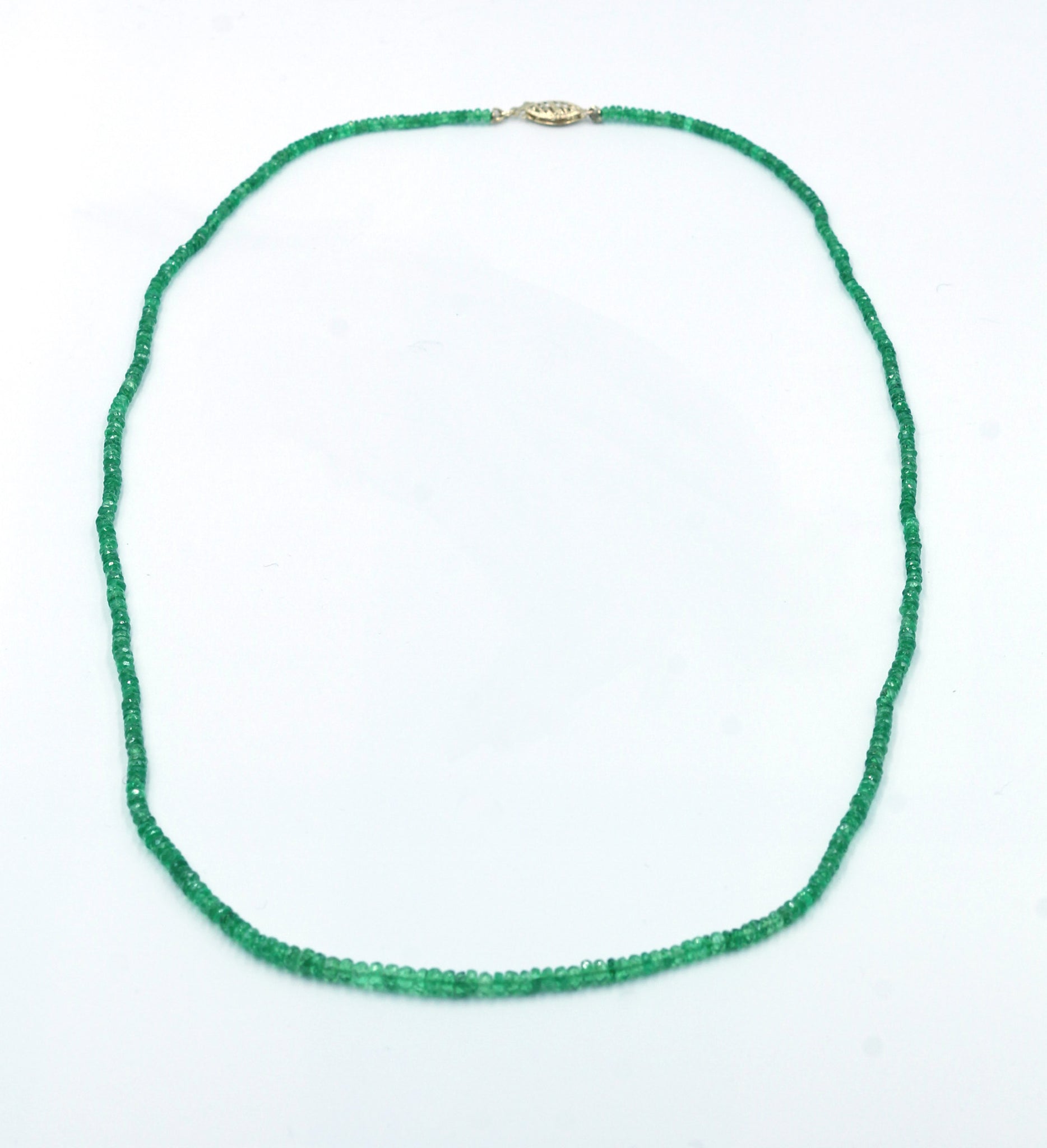 Vintage New Tsavorite Garnet Necklace, SOLD