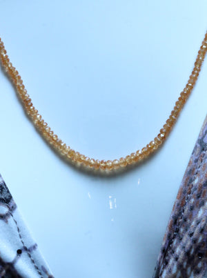 Vintage New Garnet Necklace, SOLD