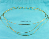 Tiffany 18K Elsa Peretti Wave Collection Necklace, SOLD