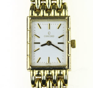 Vintage Ladies 14k Gold Bracelet Concord Watch, SALE, SOLD