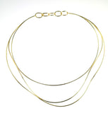 Tiffany 18K Elsa Peretti Wave Collection Necklace, SOLD