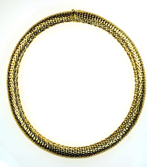 Vintage Italian Gold Necklace, SOLD