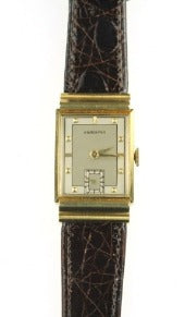 Vintage 18K Gold Hamilton Watch