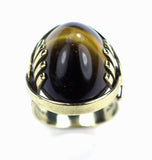 Vintage Tiger Eye Deco Style Ring, SUPER SALE, SOLD