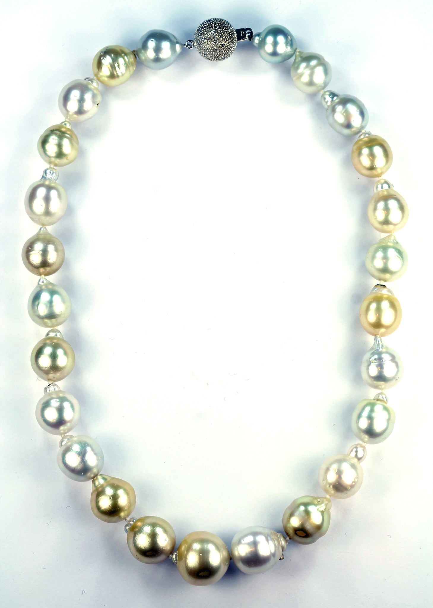 Vintage Baroque South Sea Pearl Necklace, SALE, SOLD