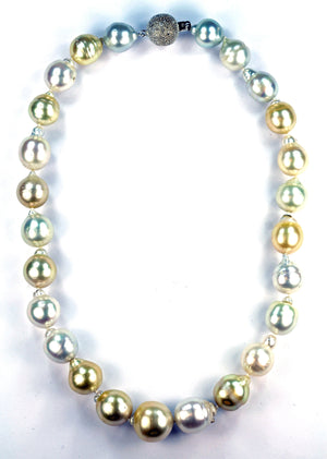 Vintage Baroque South Sea Pearl Necklace