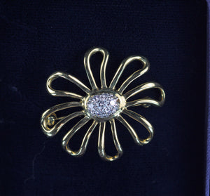 Vintage Tiffany Paloma Picasso Flower Brooch,SOLD