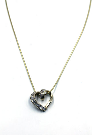 Pre-Owned Diamond Heart Pendant, SOLD