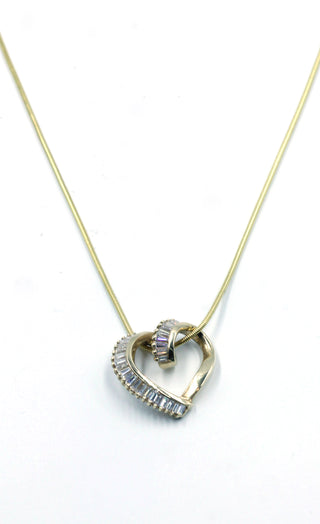 Pre-Owned Diamond Heart Pendant, SOLD