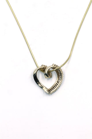 Pre-Owned Diamond Heart Pendant, SOLD