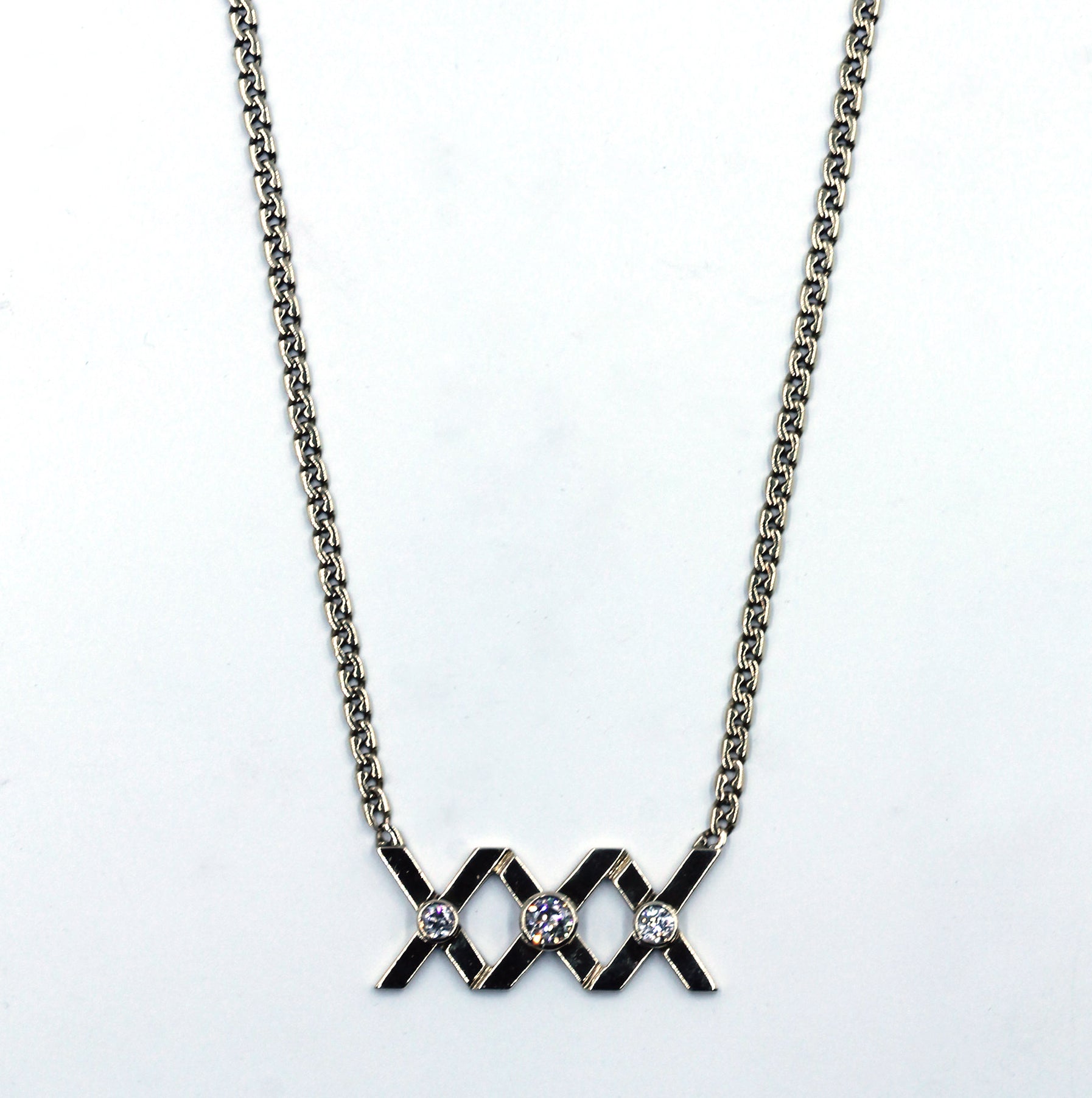 Pre-Owned Triple X Diamond Necklace, SOLD