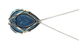 Janet Deleuse Designer Blue Topaz Pendant,  SOLD