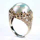 Vintage Mabe Pearl Ring, SOLD