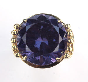 Vintage Synthetic Alexandrite Ring, SOLD