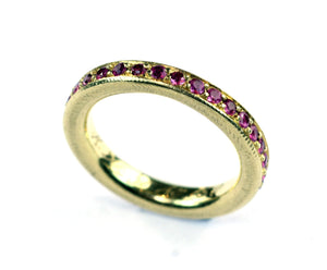 Vintage Pink Sapphire Ring, SUPER SALE, SOLD