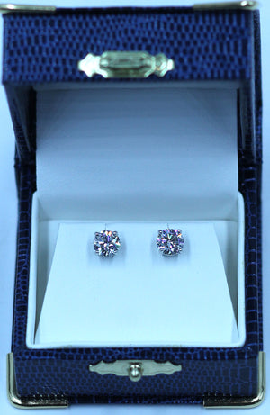 Deleuse Diamond Earrings, 1.53 cts total, SOLD