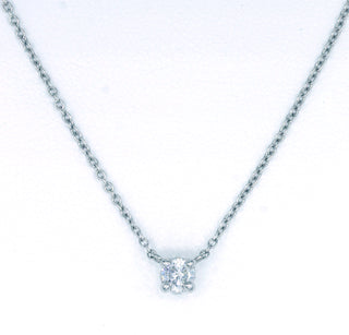 Deleuse Diamond Pendant Necklace, SOLD