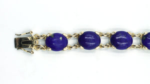 Pre-Owned Natural Lapis Bracelet, SOLD