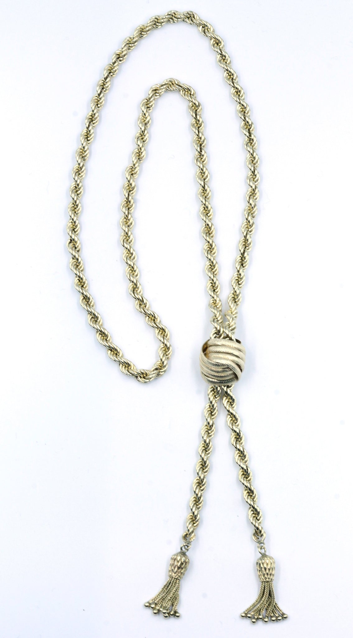 Vintage Rope Chain Necklace, SOLD