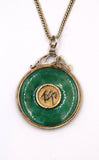 Vintage Jade Good Luck Pendant, SALE, SOLD