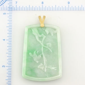 Natural Jade Pendant, SOLD