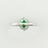 Natural Green Jade Ring, SOLD