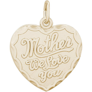14k Gold  Mother Charm, SOLD
