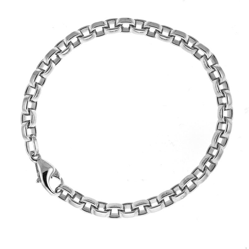 Oval Link Sterling Silver Chain