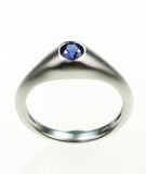 Sapphire Ring Designed by Janet Deleuse, Sold