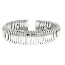 Sterling Silver Bangle Cuff Bracelet