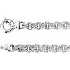 Sterling Silver Double Cable Link Bracelet, SOLD