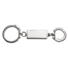 Sterling Silver Double Key Ring,SOLD