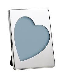 Sterling Silver Frame with Heart Shaped Opening, SOLD