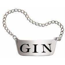 Sterling Silver Gin Tag, SOLD