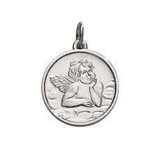 Sterling Silver Guardian Angel Pendant, SOLD OUT