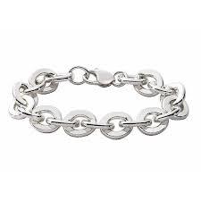 Heavy Sterling Silver Link Bracelet, SOLD