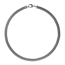 Textured 14K White Gold Chain, SOLDm  OUT