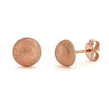Textured 18k Rose or White or Yellow Gold Earrings, SOLD OUT