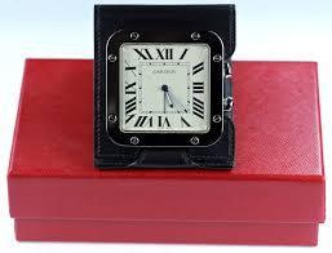 Vintage Cartier Santos Clock, SALE, SOLD