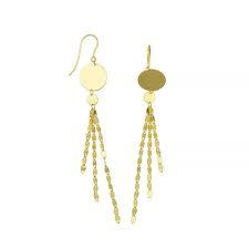 Yellow Gold Earrings, SOLD