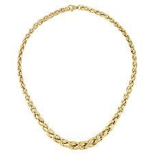Yellow Gold Wheat Chain Necklace, SOLD OUT